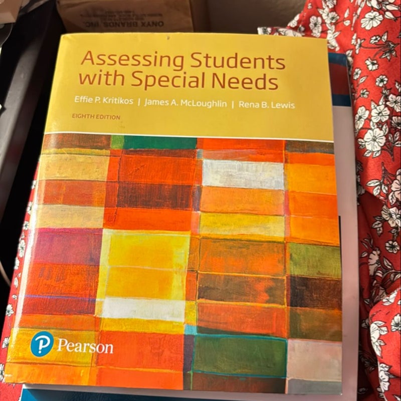 Assessing Students with Special Needs