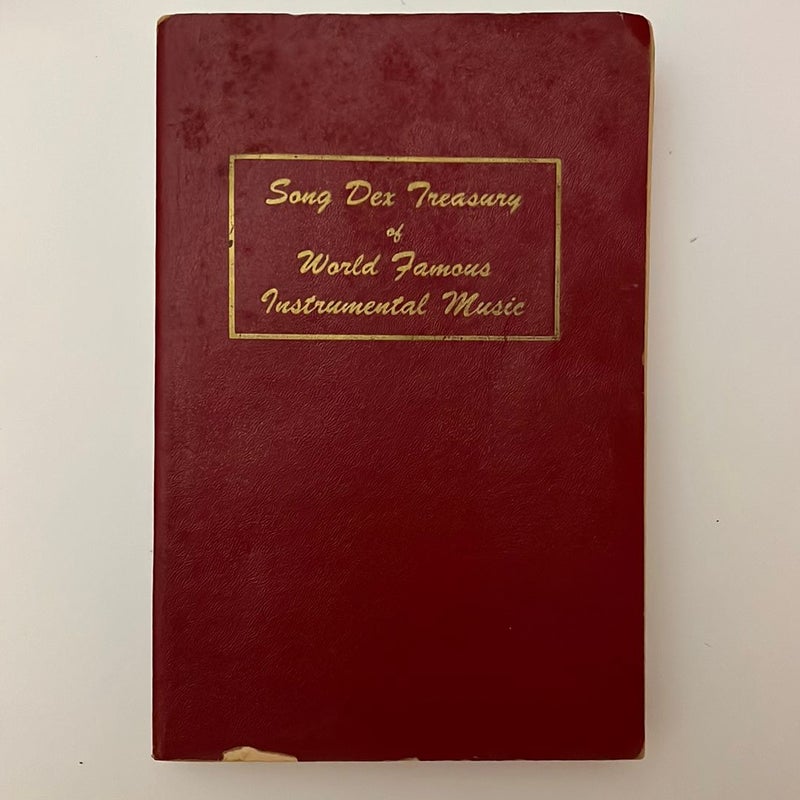 Vintage Song Dex Treasury of World Famous Instrumental Music