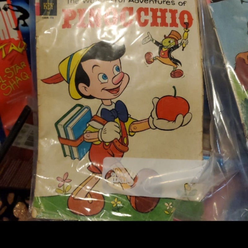 Pinocchio and Scamp comic books