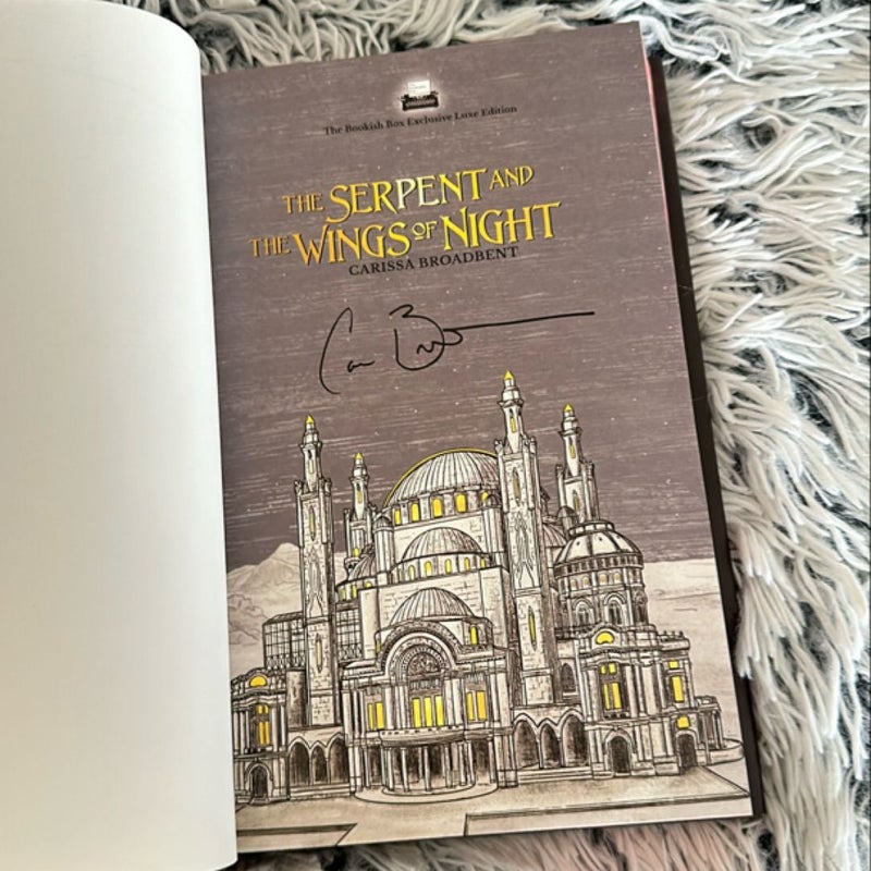 The Serpent and the Wings of Night - Bookish Box Edition 