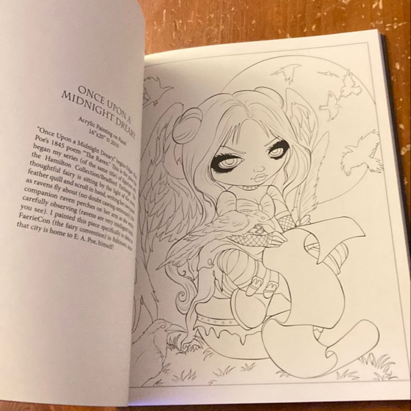 Jasmine Becket-Griffith Coloring Book