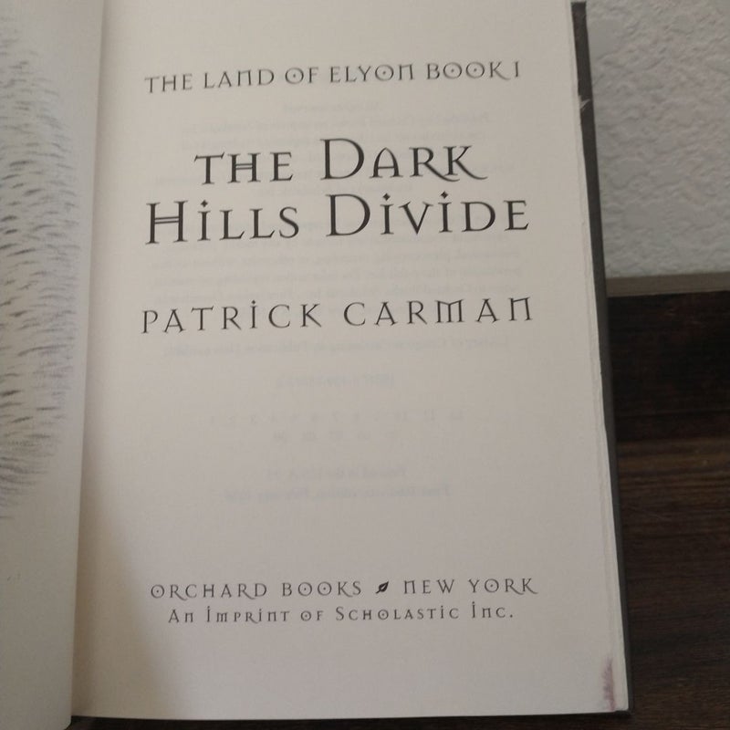 The Dark Hills Divide