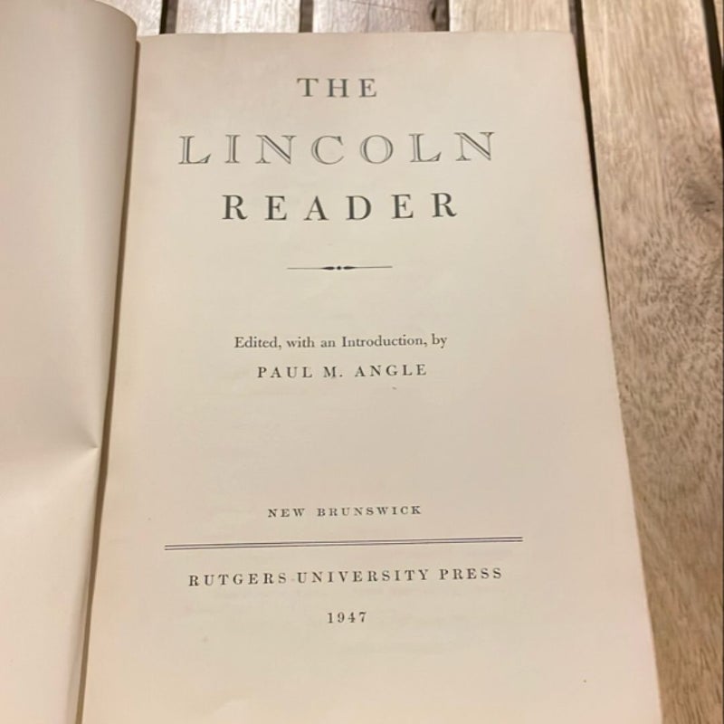 The Lincoln Reader (1947)