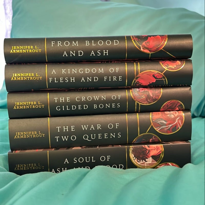 Bookish Box Blood and Ash Special Edition Book Set