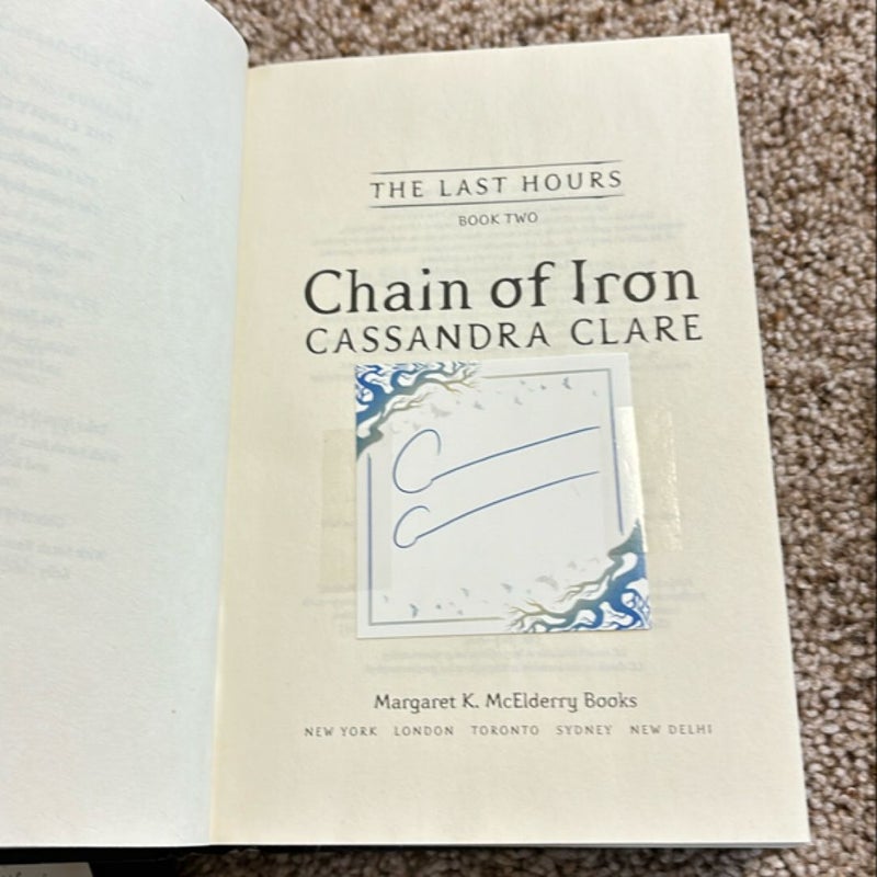 Chain of Iron LITJOY SPECIAL ORDER