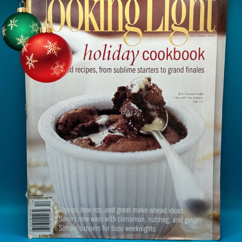 Cooking light holiday cookbook 