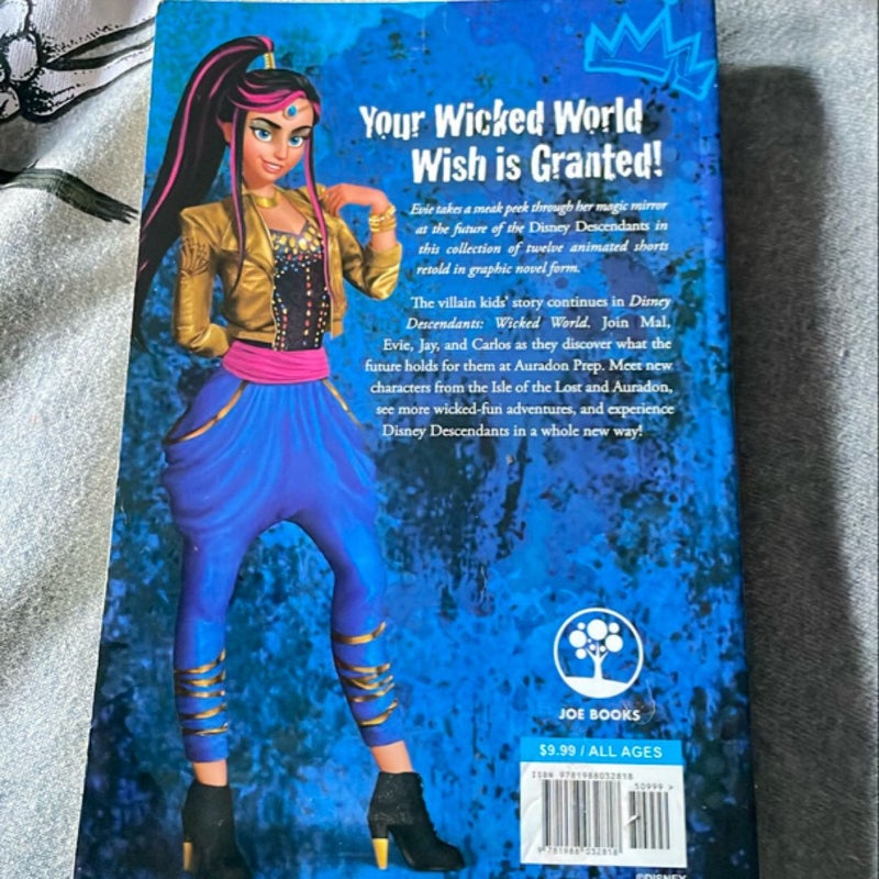 Disney Descendants Wicked World Wish Granted Cinestory Comic