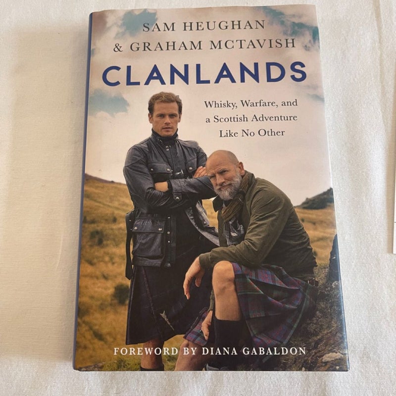 Clanlands SIGNED BY SAM HEUGHAN, DIANA GABALDON & GRAHAM MCTAVISH