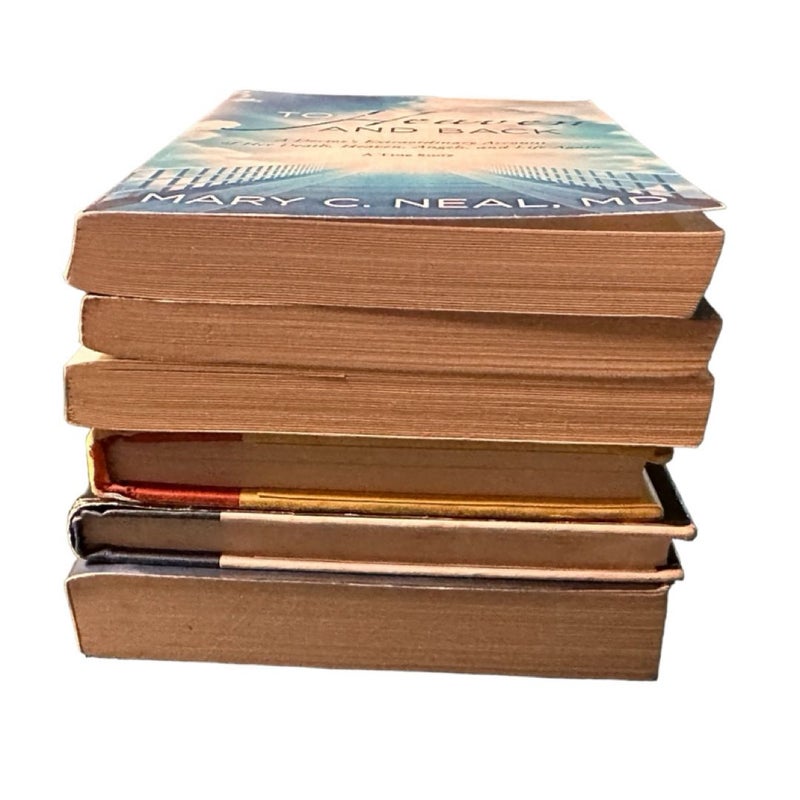 Lot 6 Near Death Experiences Books Proof of Heaven Life After Death Christian