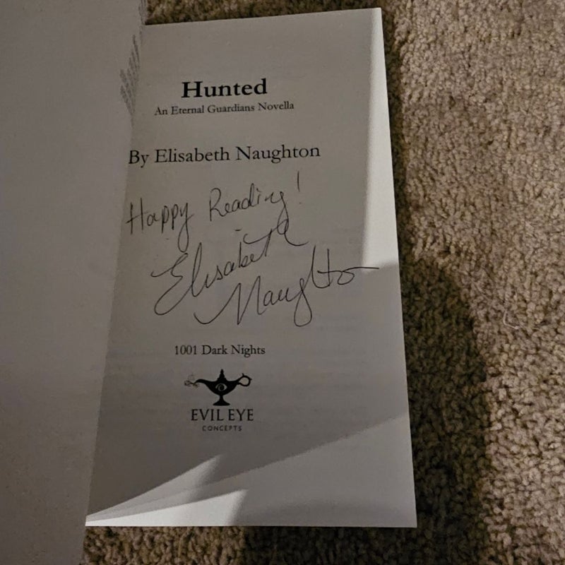 Signed - Hunted: An Eternal Guardians Novella