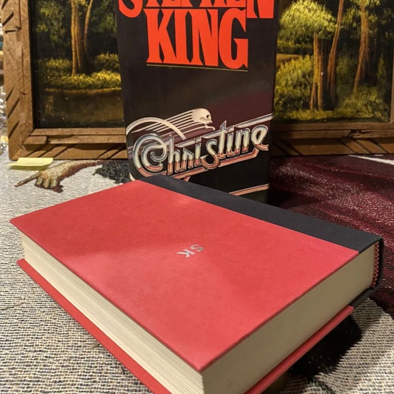 Christine by Stephen King 1983 First Edition First Print HC VGC