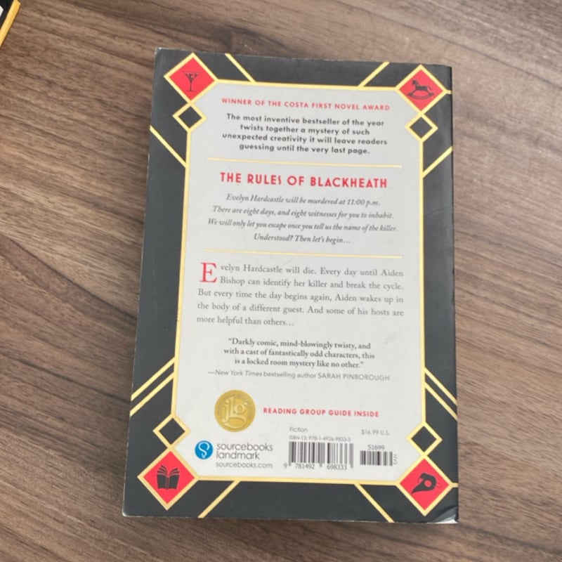 7 1/2 Deaths of Evelyn Hardcastle Target Bk Club