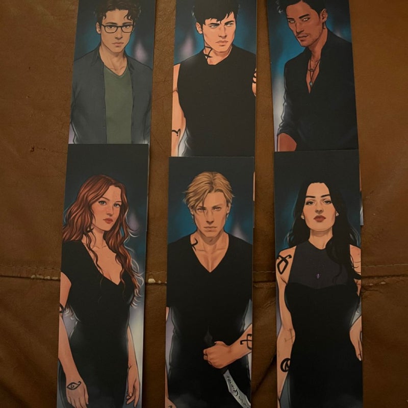 Shadowhunters bookmarks