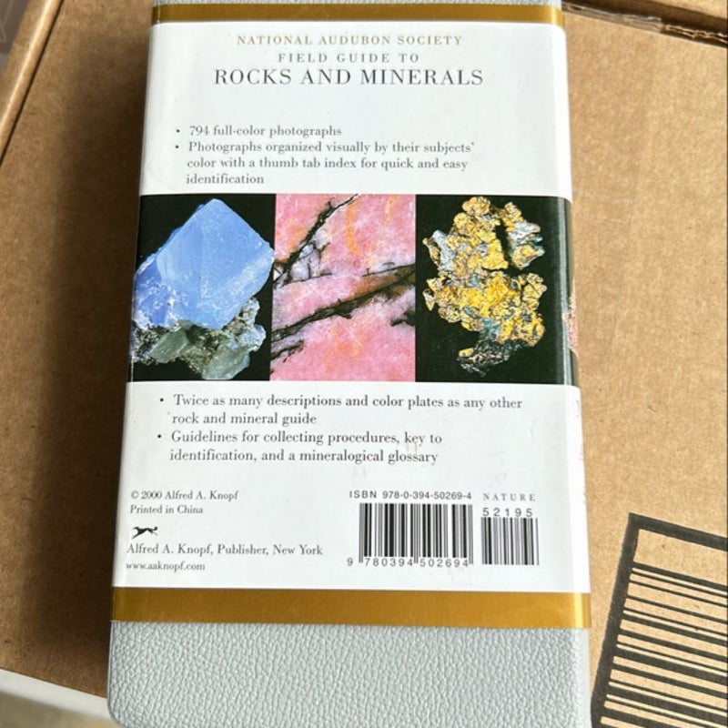 National Audubon Society Field Guide to Rocks and Minerals