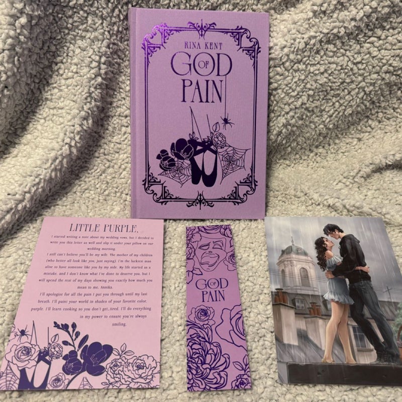 Rina Kent Legacy Of Gods Series Luxury Bundle Box- God of Pain