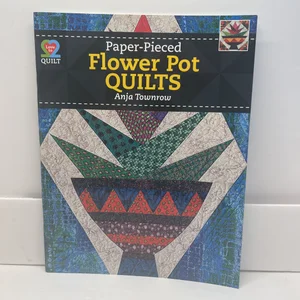 Paperpieced Flower Pot Quilts