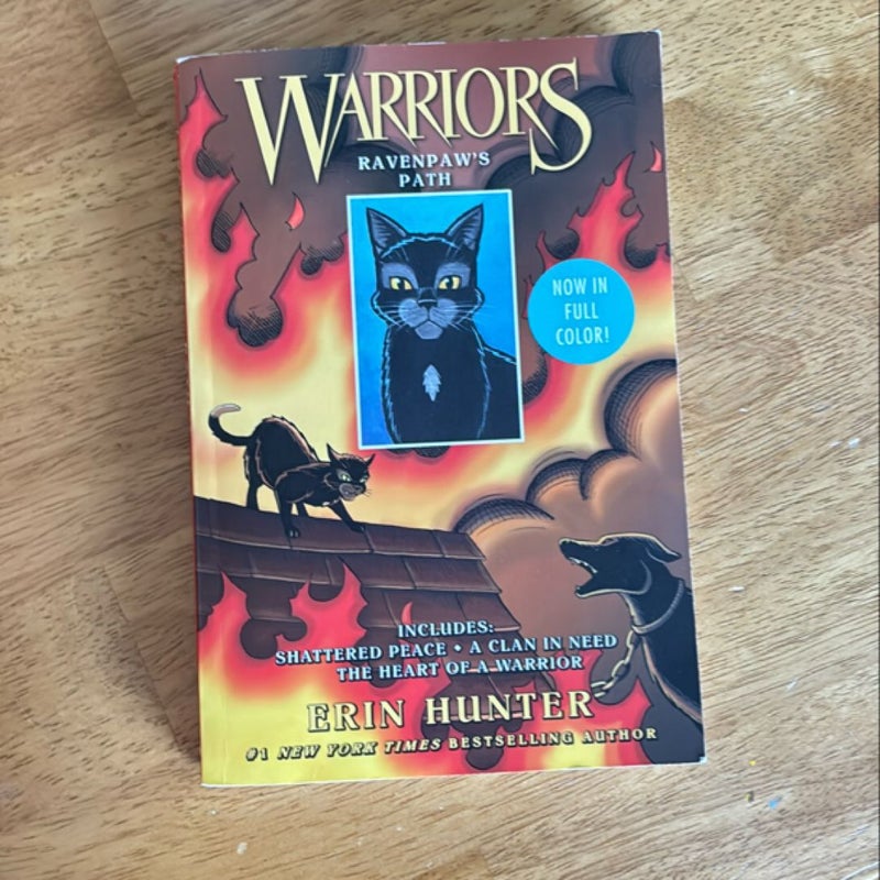 Warriors Manga: Ravenpaw's Path: 3 Full-Color Warriors Manga Books In 1