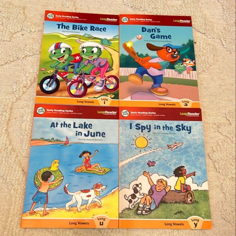 BUNDLE!!  Leapfrog Leap Reader 6 books