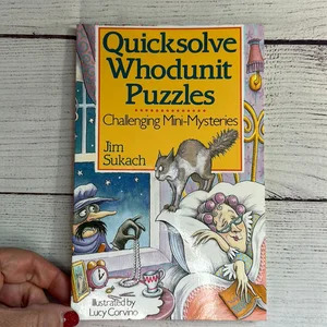 Quicksolve Whodunit Puzzles