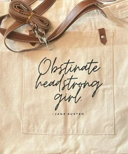 Jane Austin Quote Bag