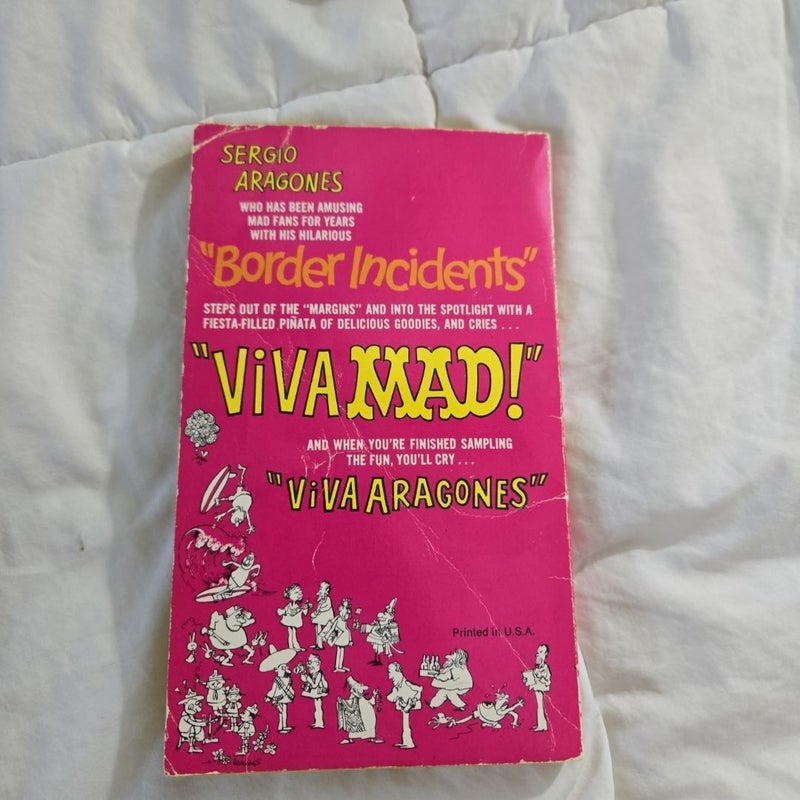 Mad magazine book 1975 Viva Mad! Sergio Aragones 