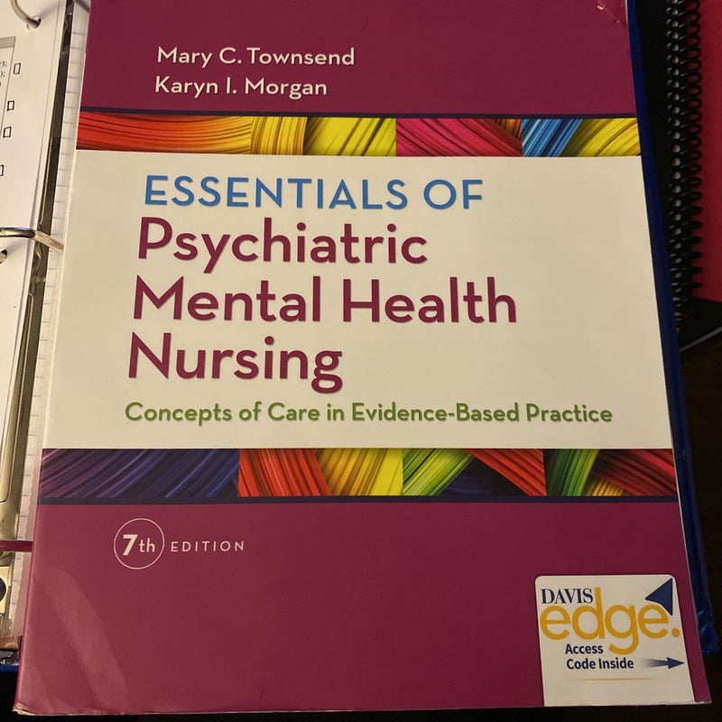 Essentials of Psychiatric Mental Health Nursing