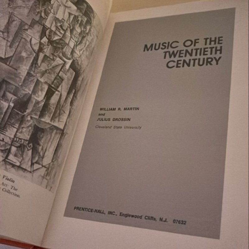 Music of the Twentieth Century