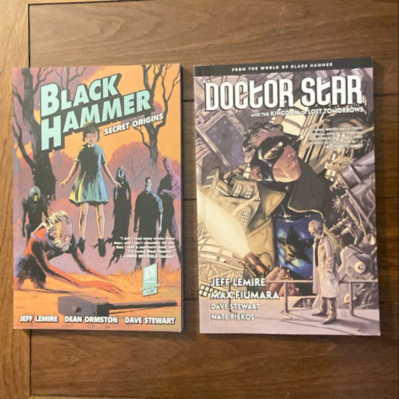 Black Hammer Volume 1 and Doctor Star 