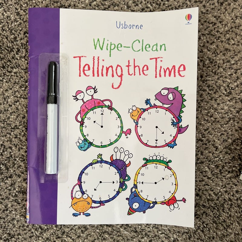 Wipe-Clean Telling the Time