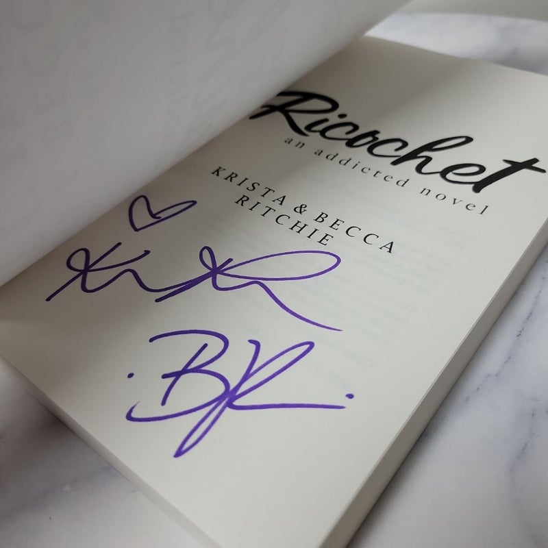 Ricochet | SIGNED Out of Print Cover OOP