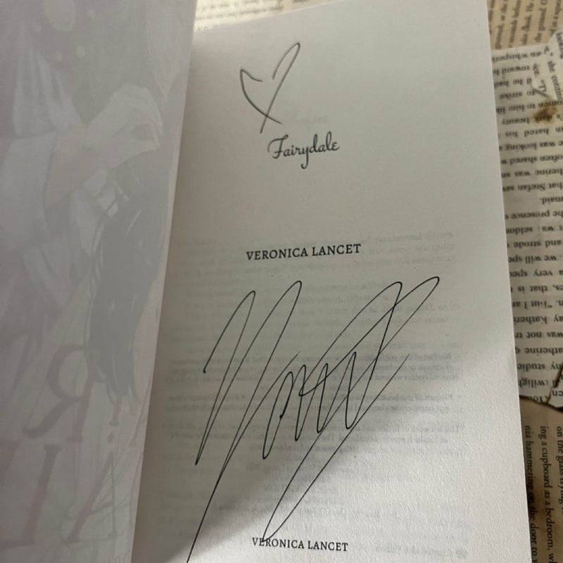 Fairydale Veronica Lancet OOP Indie Paperback Hand Signed