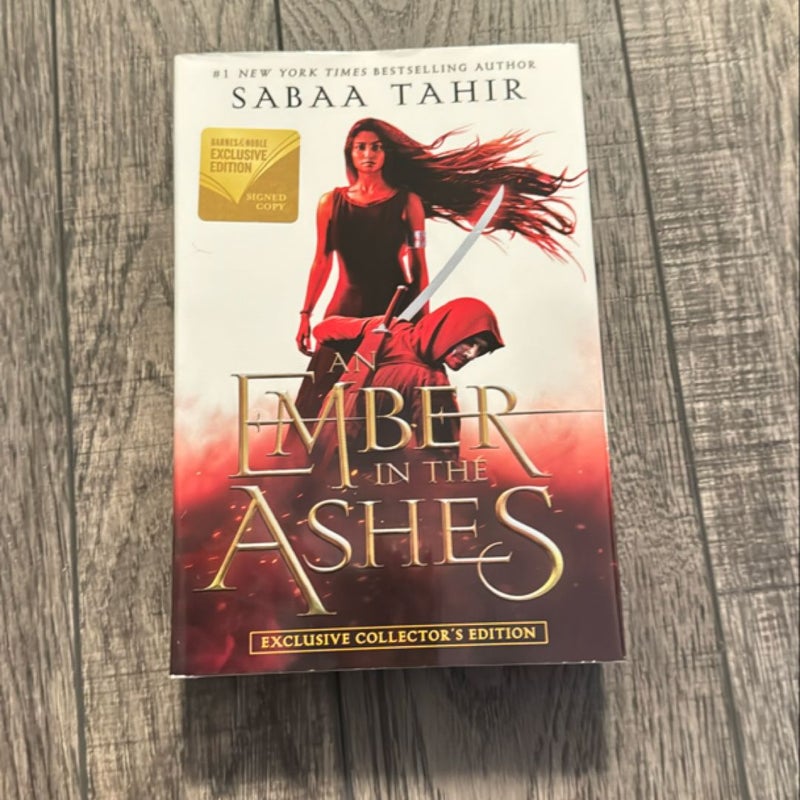 SIGNED An Ember in the Ashes [Barnes & Noble Exclusive Edition]