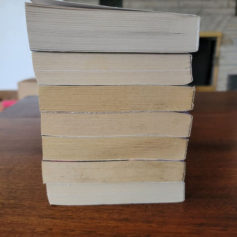 Lot of 7 Mass Market Paperback Romances Intimate Moments Mills and Boone ETC