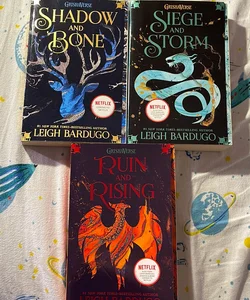 Shadow and Bone, Siege and Storm, and Ruin and Rising
