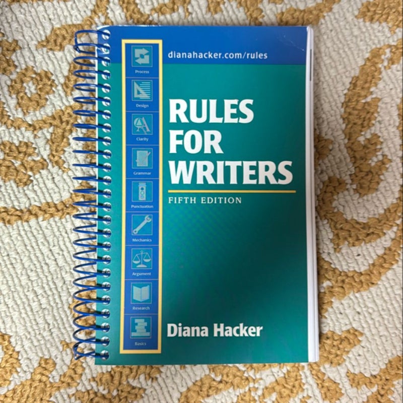 Rules for Writers with 2020 APA Update