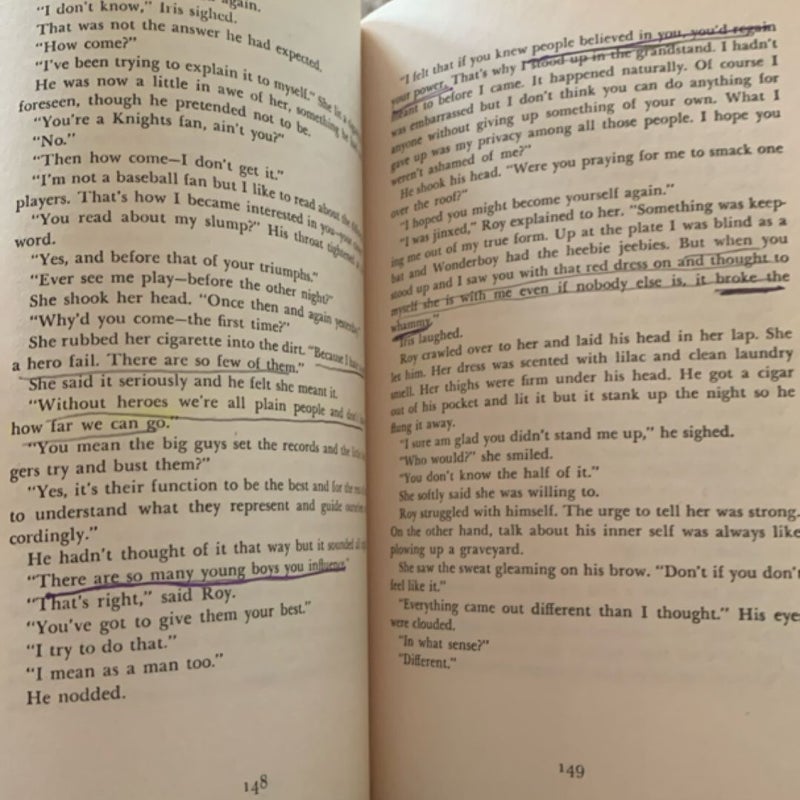 THE NATURAL- Trade Paperback