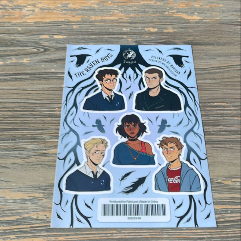 Raven Boys Stickers