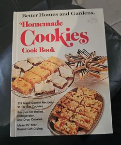 Homemade Cookies Cook Book Collectible 