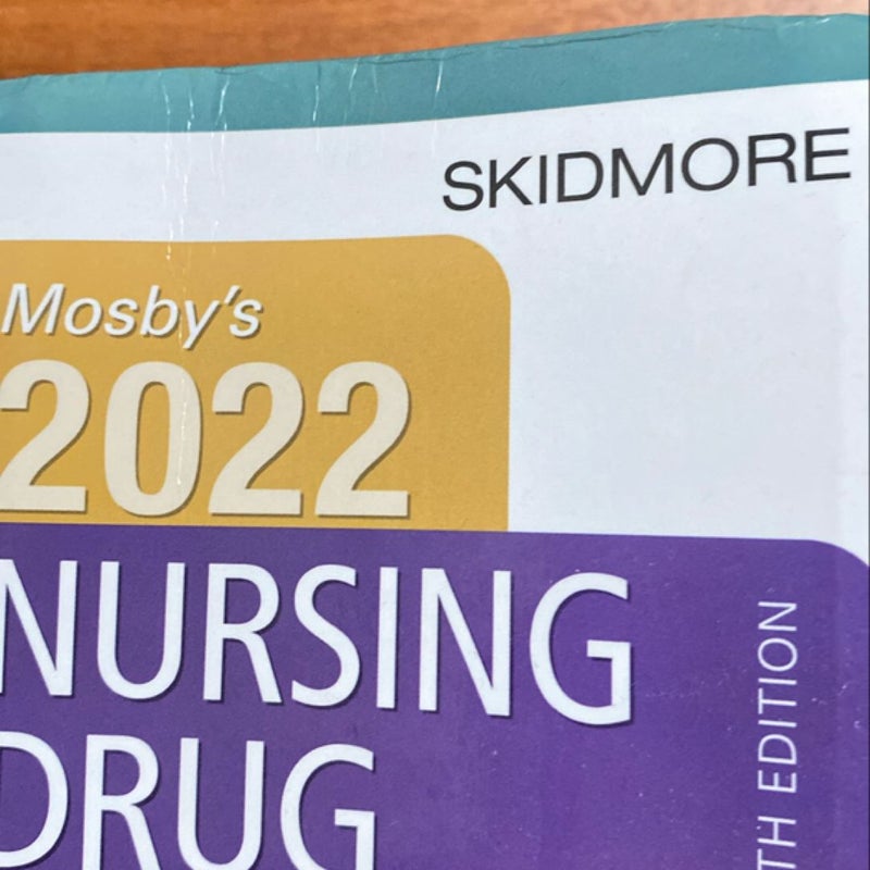 Mosby's 2022 Nursing Drug Reference