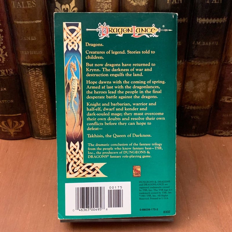Vintage DragonLance: Dragons of Spring Dawning, Chronicles 3