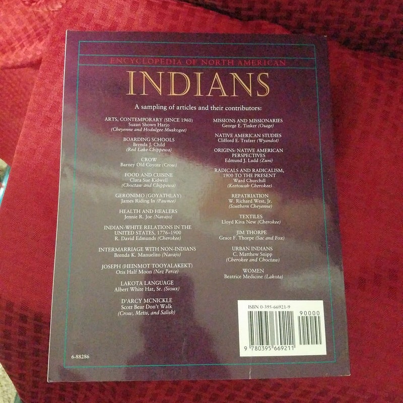 Encyclopedia of North American Indians