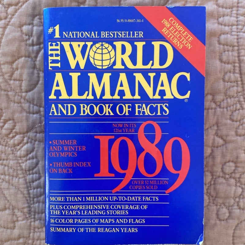 The World Almanac and Book of Facts, 1989