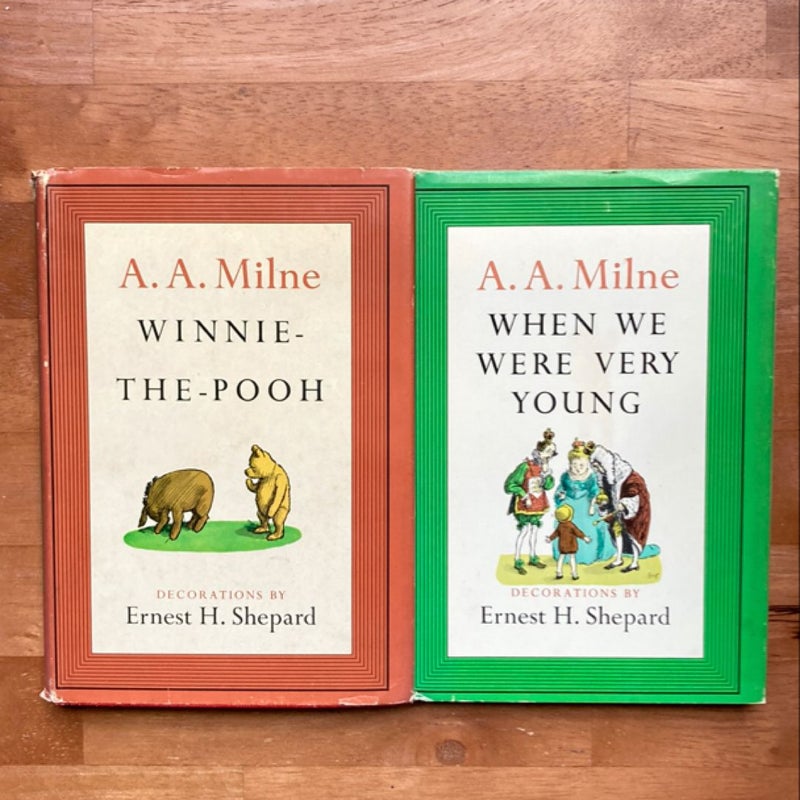 2 book bundle - Winnie the Pooh 