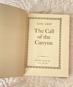 The Call of the Canyon 