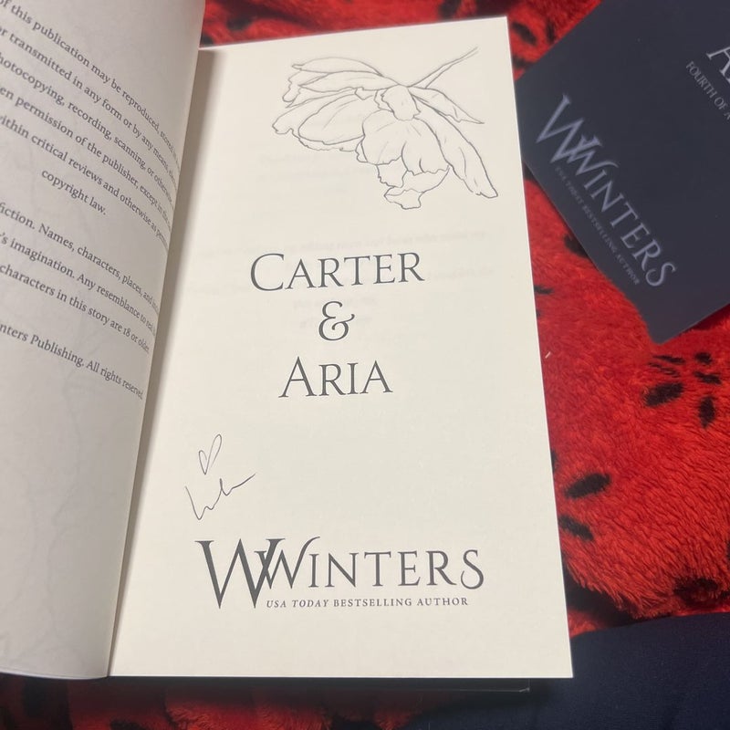 Carter and Aria - SIGNED