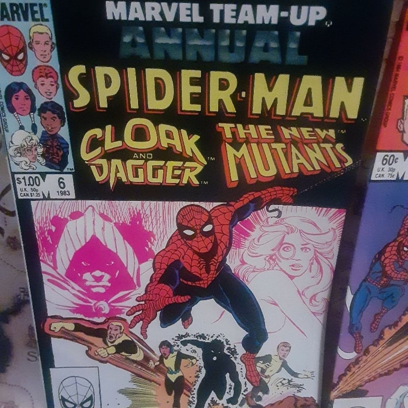 Marvel Team Up 149 and annual 6 Spider-Man 