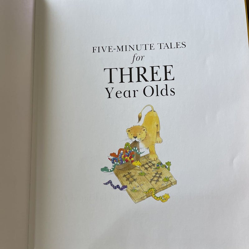 Five minute Tales for Three year olds 