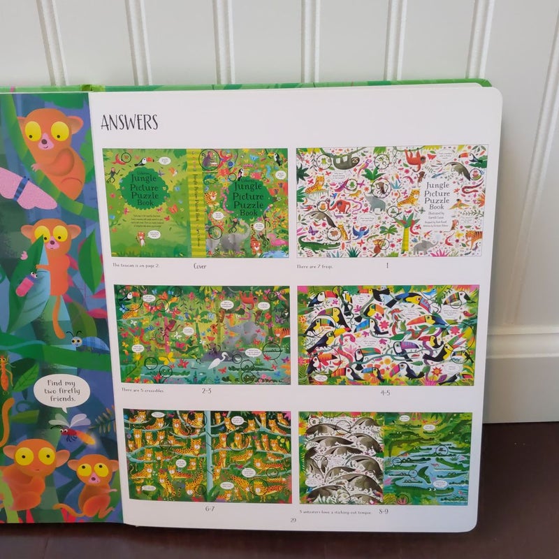 Usborne Jungle Picture Puzzle Book