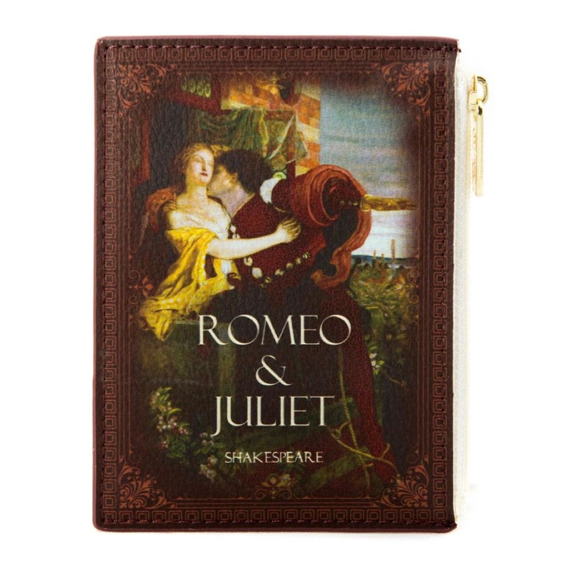 Bookish Wallet / Romeo and Juliet Kiss Leather Wallet 