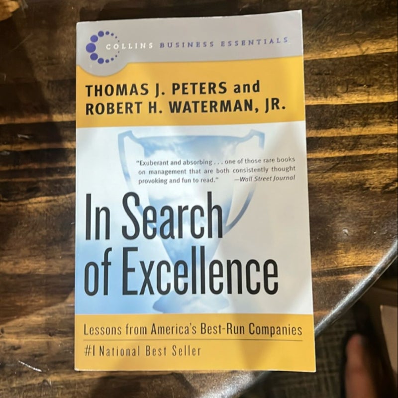 In Search of Excellence